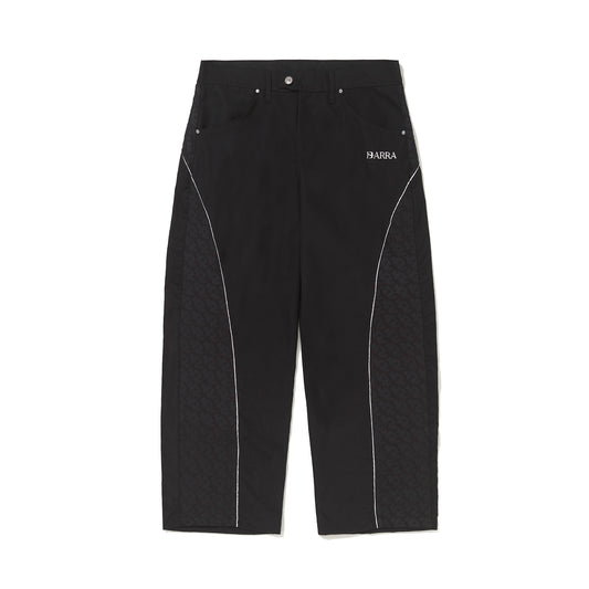 Calca Pattern B Jacquard Preta