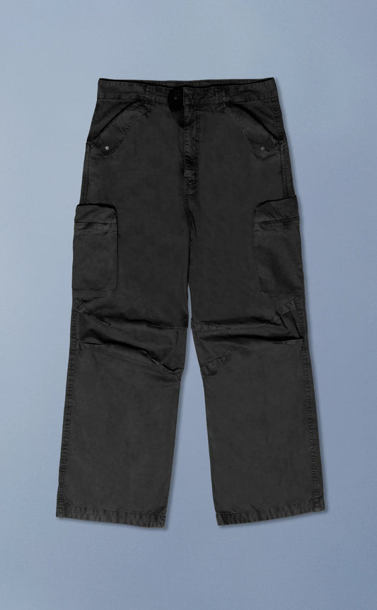 CALCA DYER WIDE STONED PRETO
