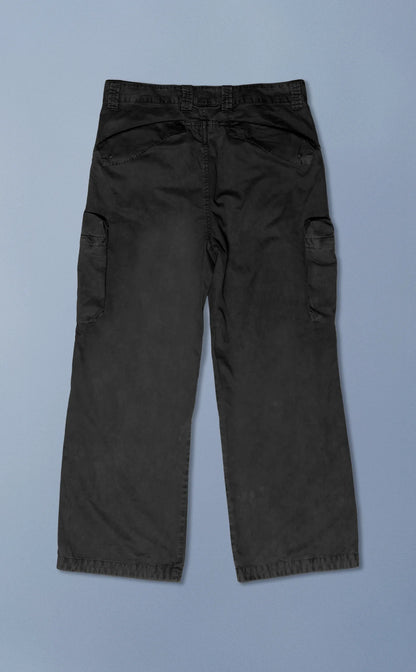 CALCA DYER WIDE STONED PRETO