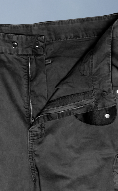 CALCA DYER WIDE STONED PRETO