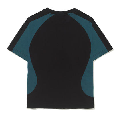 Camiseta B Garca Recortada Preta