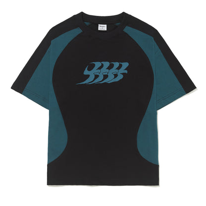 Camiseta B Garca Recortada Preta