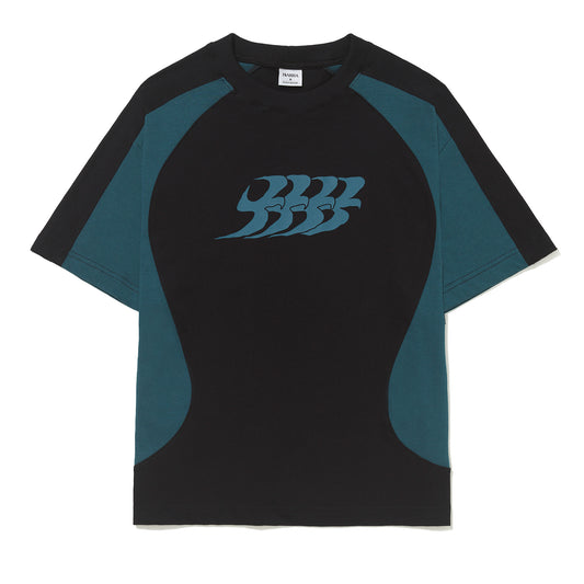 Camiseta B Garca Recortada Preta