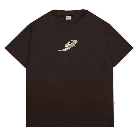Camisa B Garca Textura Marrom