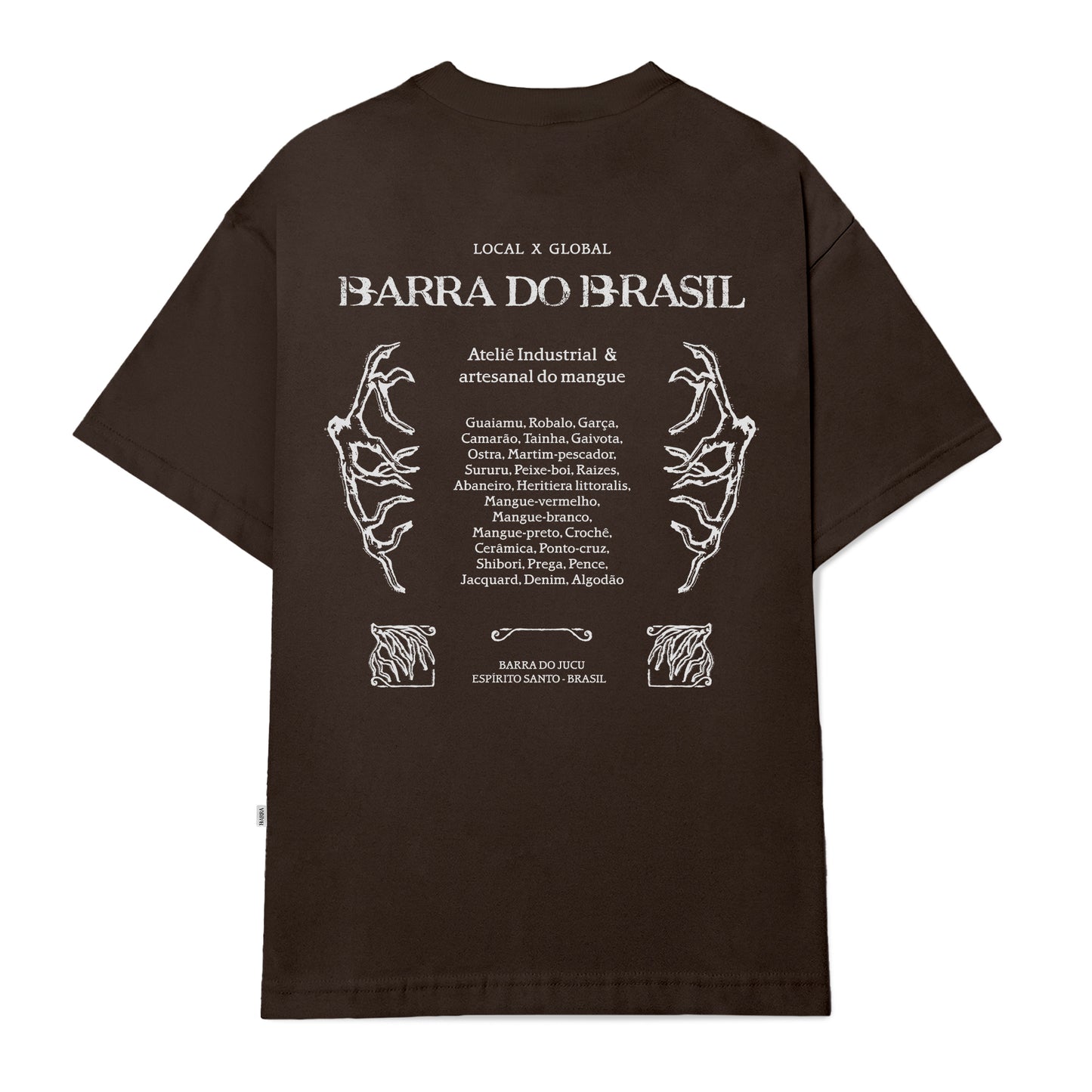 Camisa Barra Atelie Marrom