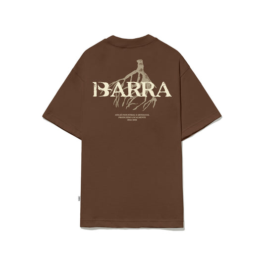 Camiseta Barra Raizes Institucional Marrom
