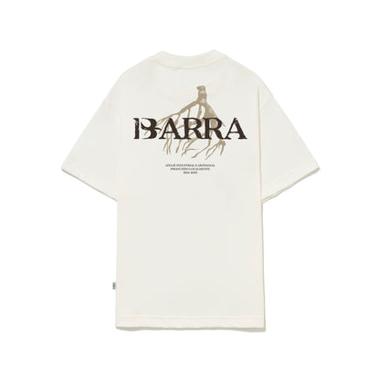 Camiseta Barra Raizes Institucional Off White