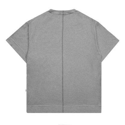 Camisa Robusta Barra Logo Cinza Mescla