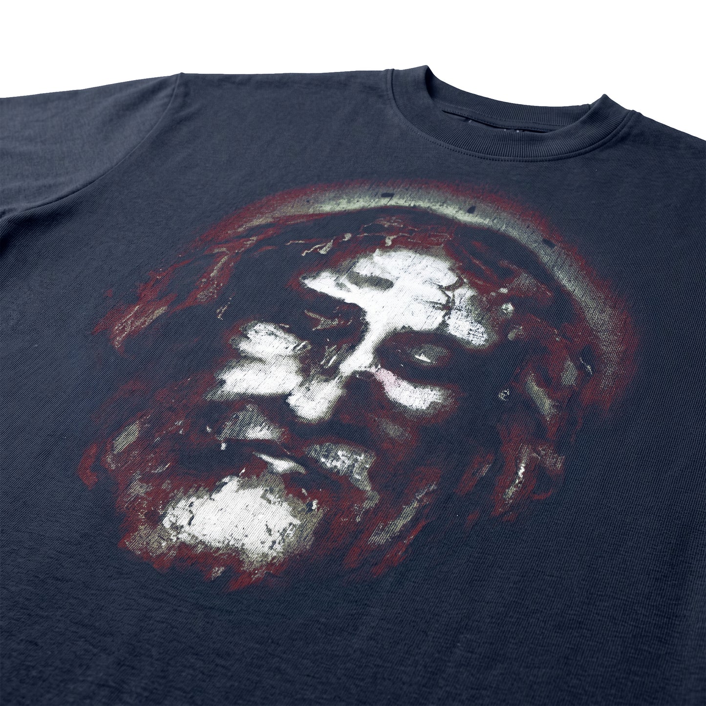 CAMISETA OVER  SUDARIO  AZUL
