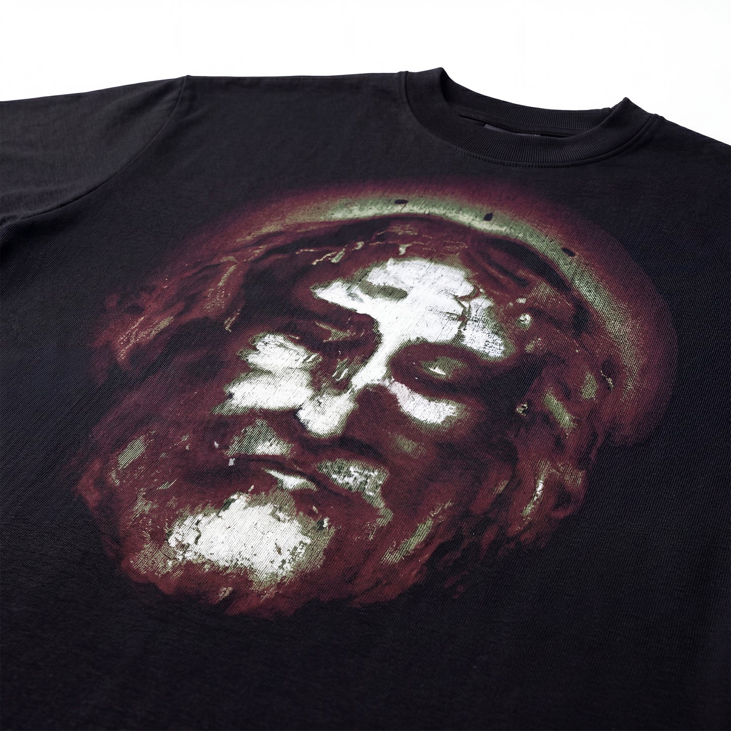 CAMISETA OVER  SUDARIO  PRETO