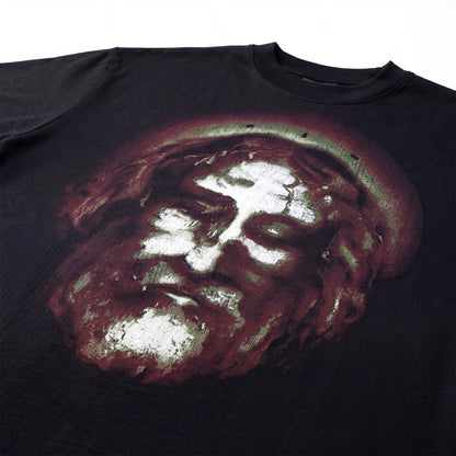 CAMISETA OVER  SUDARIO  PRETO