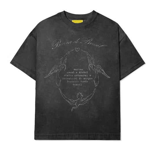 Camiseta Arco Marmorizada Grafite