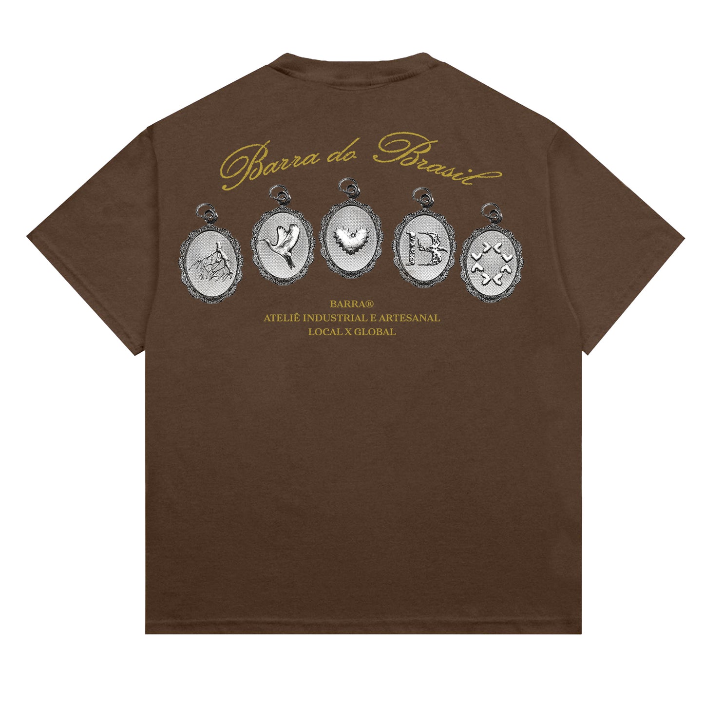 Camisa Medalhas Marrom
