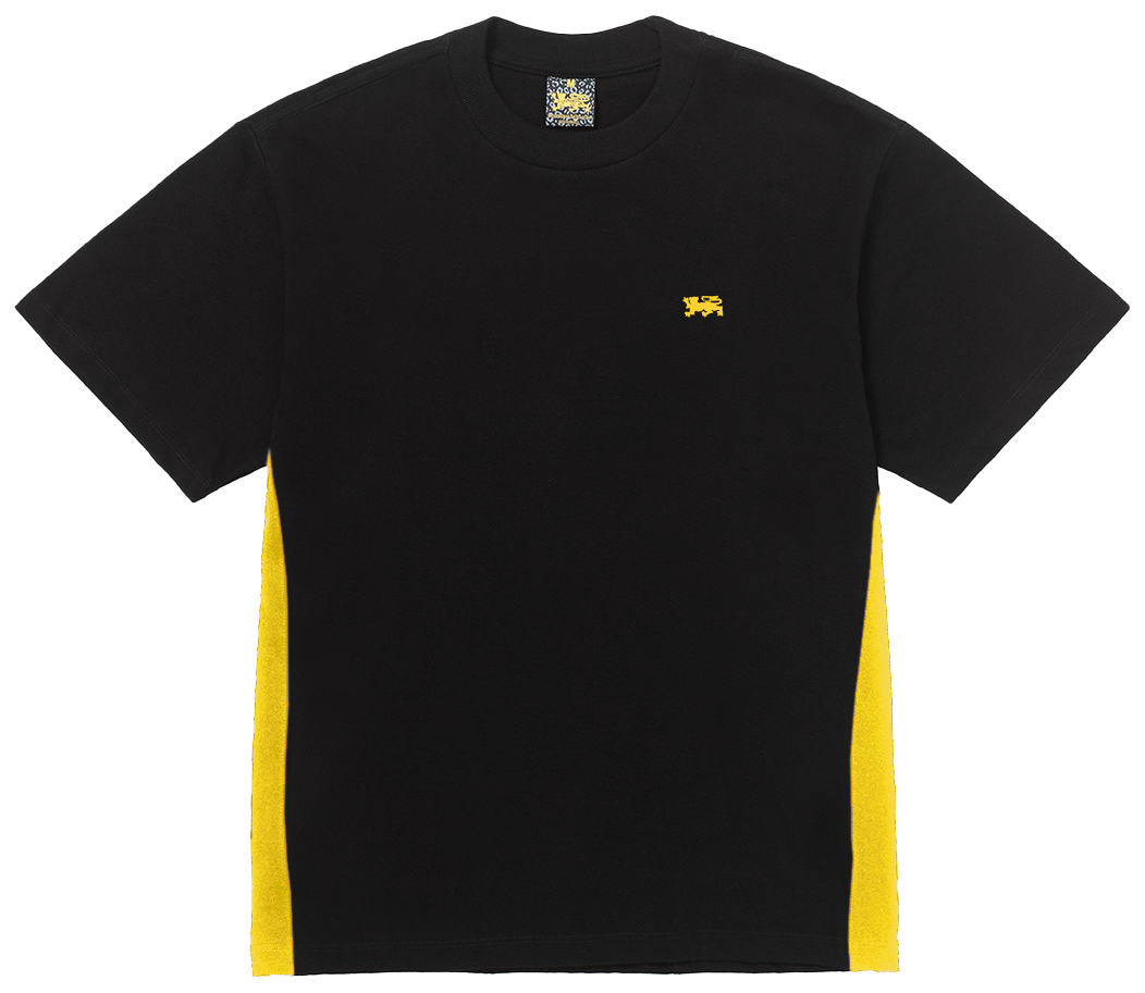 CAMISETA PESADA GUERRAFIT PRETA E AMARELA