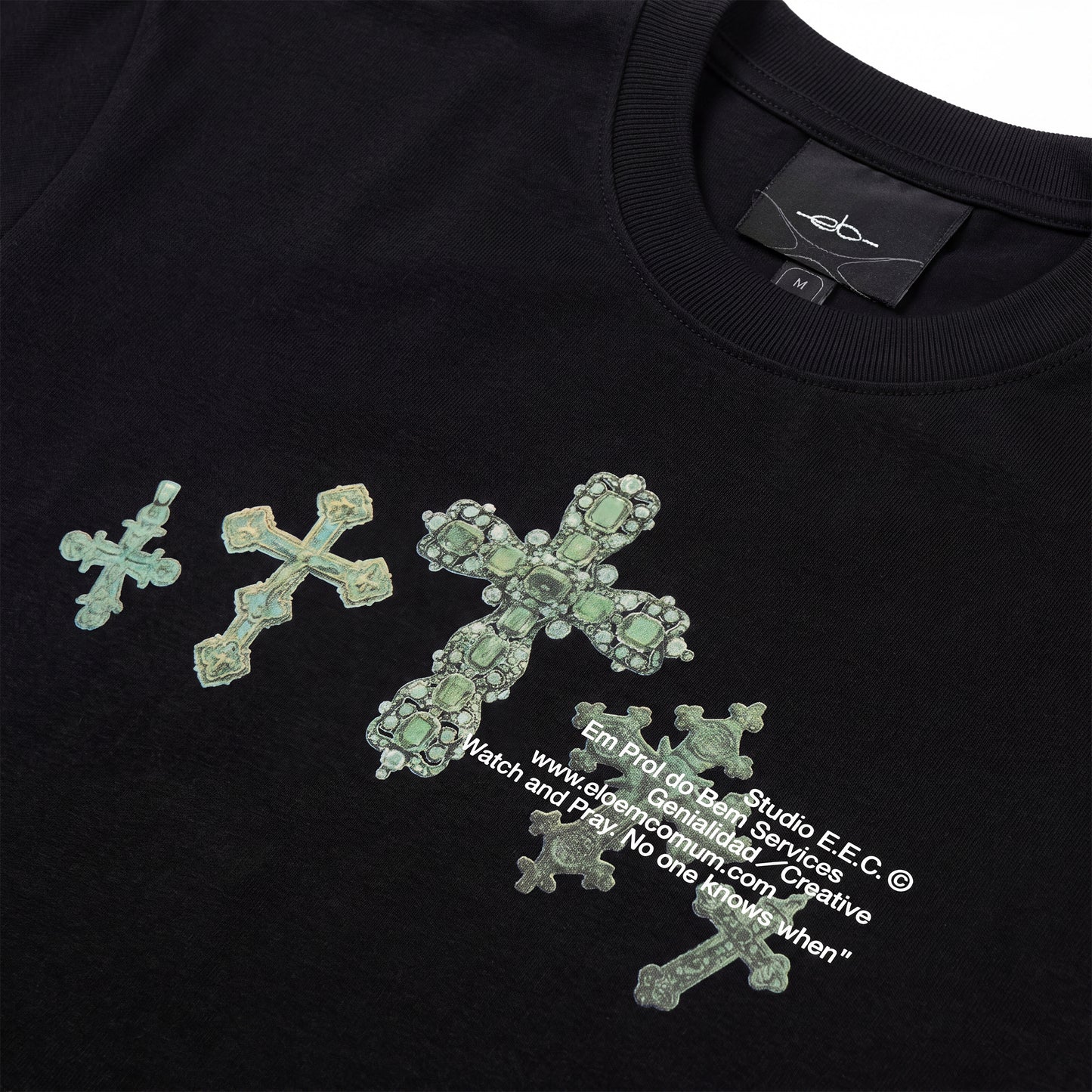 CAMISETA OVER  AWAKE  PRETO