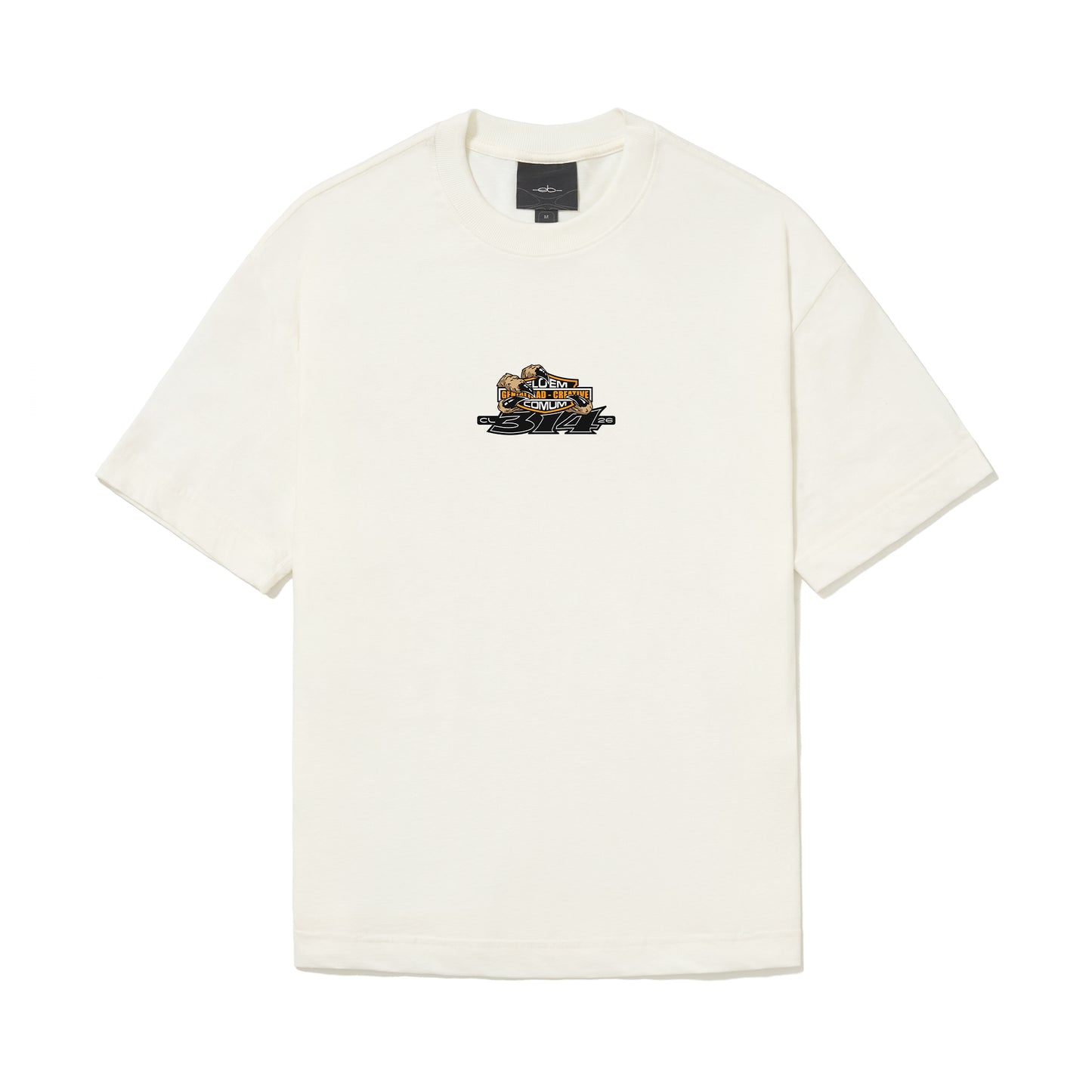 CAMISETA REGULAR   HARLEY  BRANCO OFF.