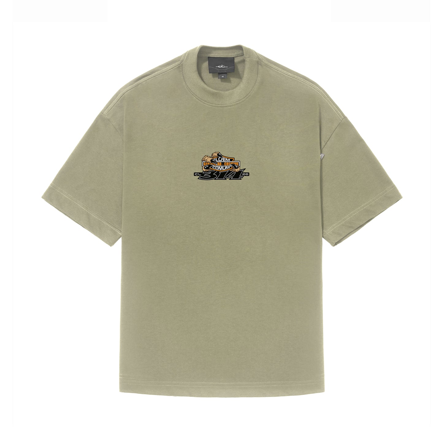CAMISETA REGULAR   HARLEY  VERDE