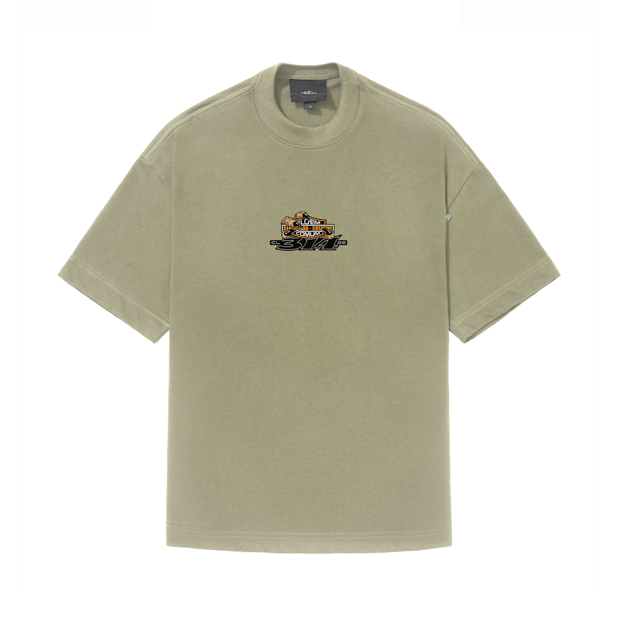 CAMISETA REGULAR   HARLEY  VERDE