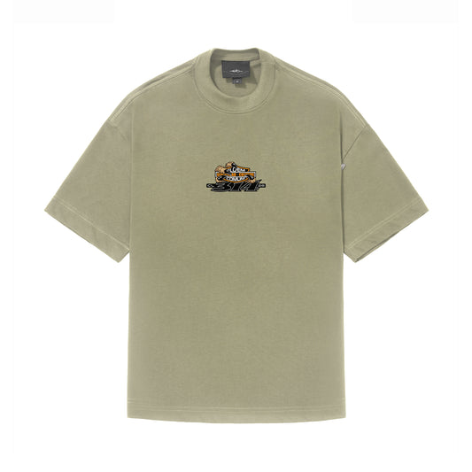 CAMISETA REGULAR   HARLEY  VERDE