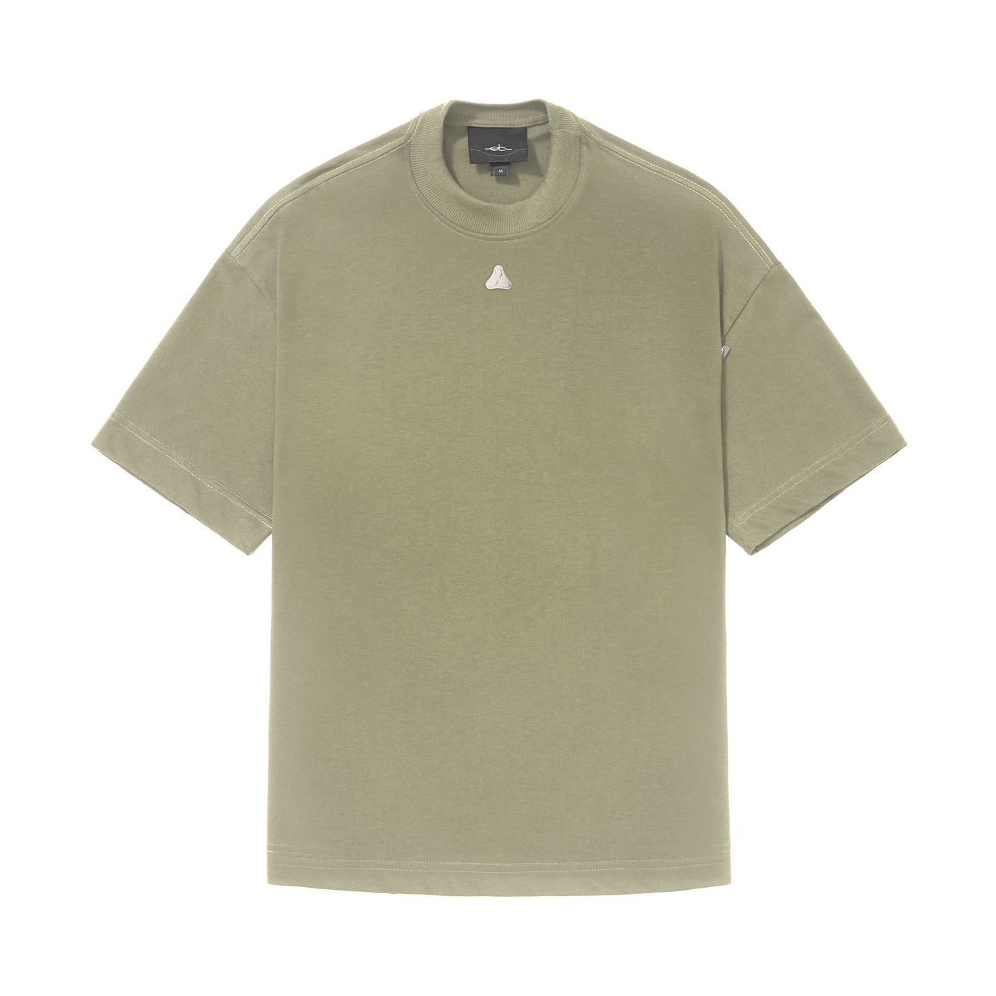 CAMISETA REGULAR   PATCH  VERDE