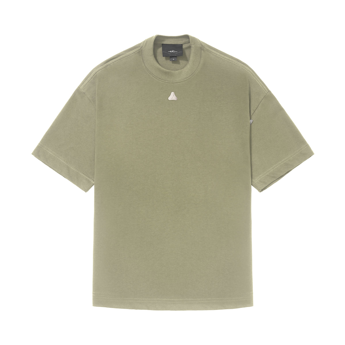 CAMISETA REGULAR   PATCH  VERDE