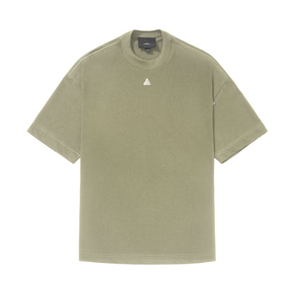 CAMISETA REGULAR   PATCH  VERDE