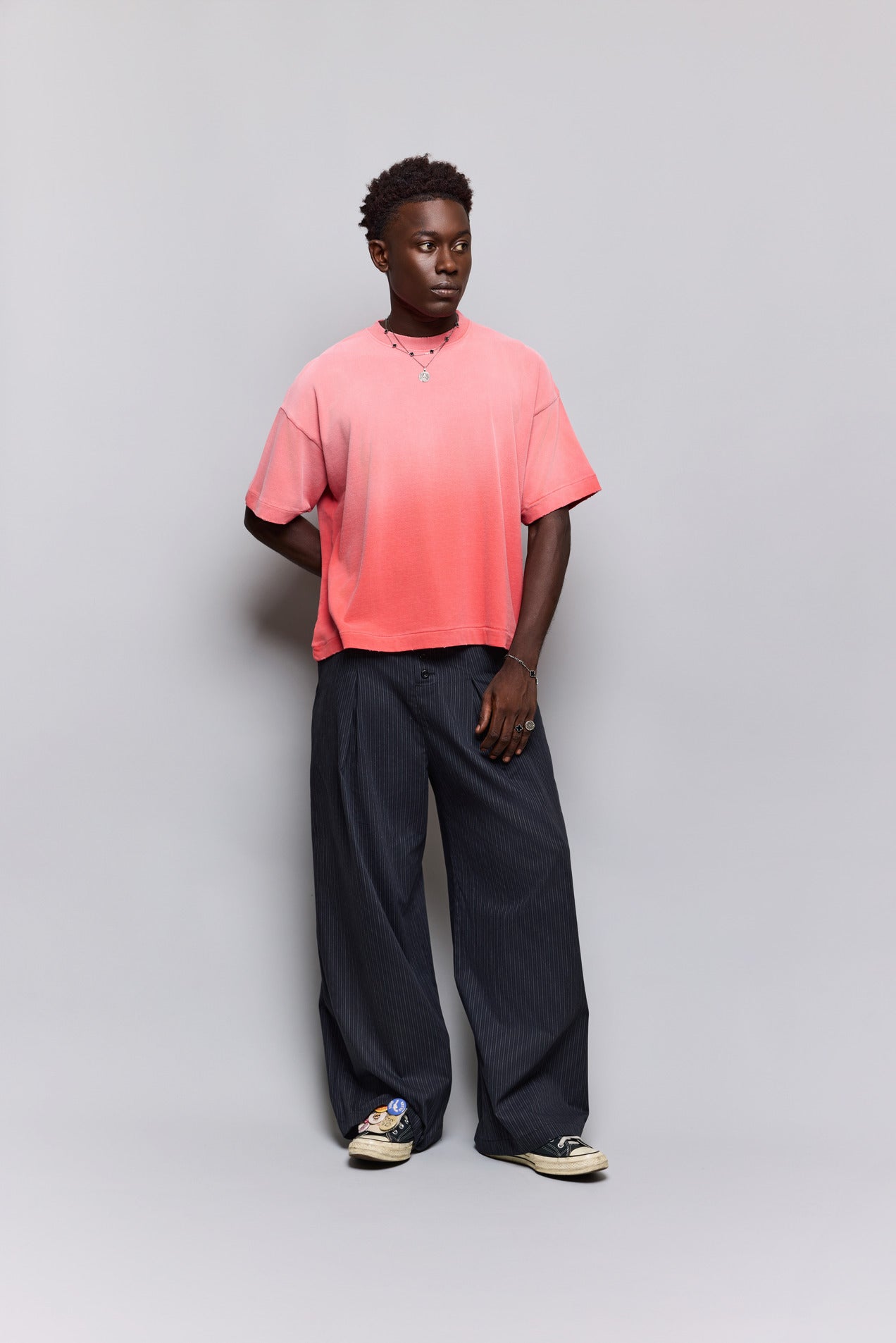 CAMISETA BOXY RED EGHO