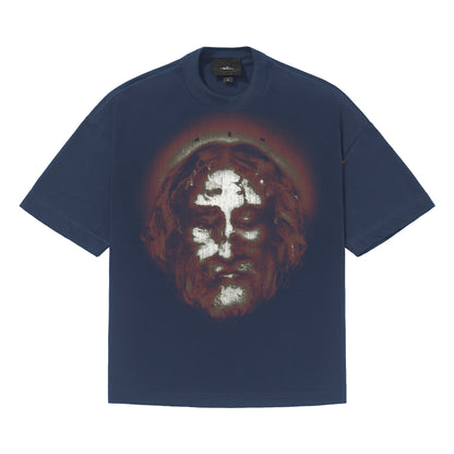 CAMISETA OVER  SUDARIO  AZUL