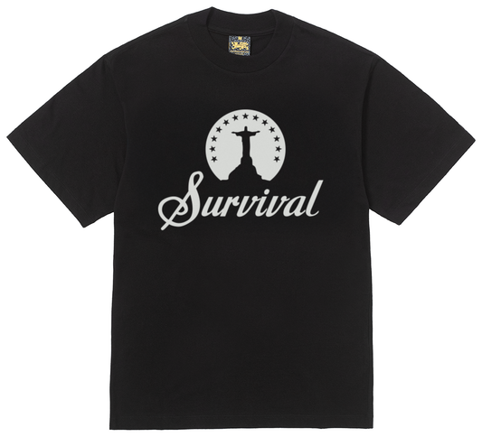 CAMISETA SURVIVAL CRISTO PRETA