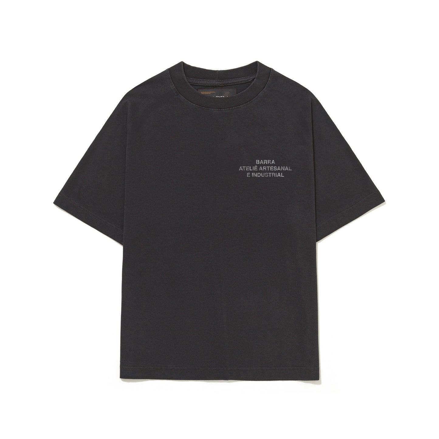 Camiseta Assinatura Atelie Estonada Preta