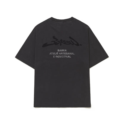 Camiseta Assinatura Atelie Estonada Preta