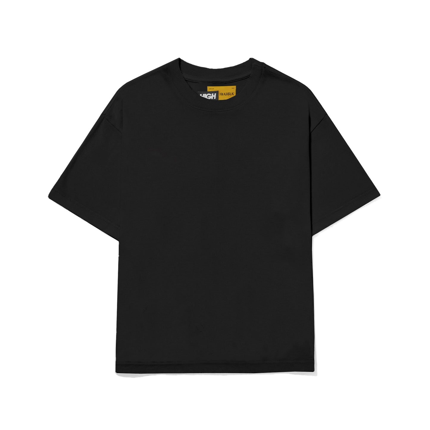 Camiseta Barra/High Assinatura Preta