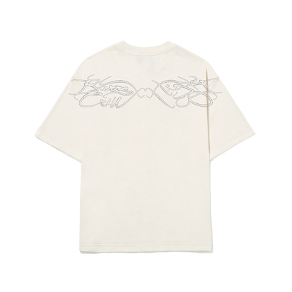 Camiseta Barra/High Assinatura Off White