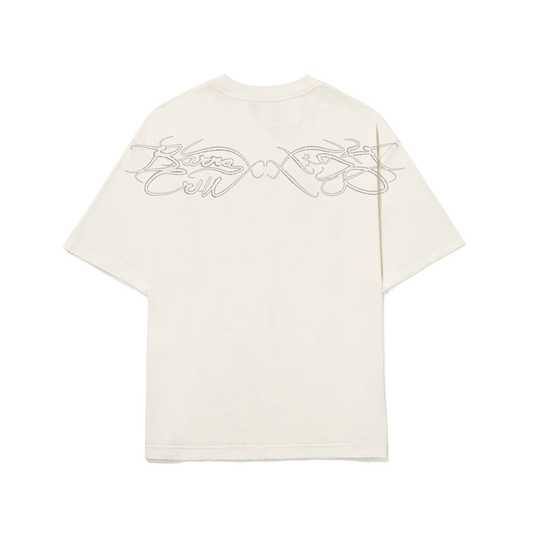 Camiseta Barra/High Assinatura Off White