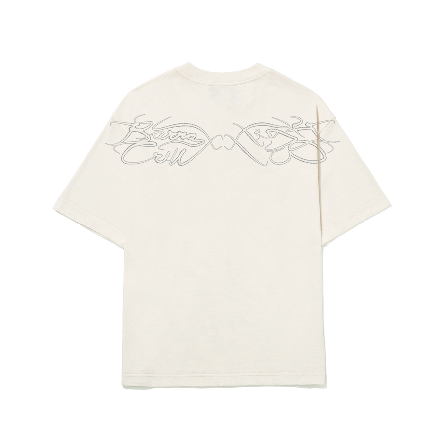 Camiseta Barra/High Assinatura Off White