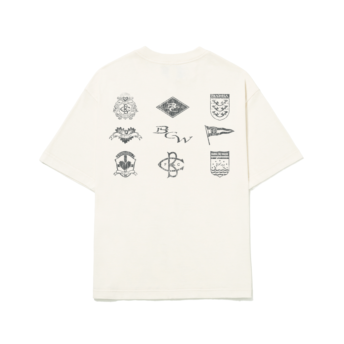 Camiseta Bandeiras Off White