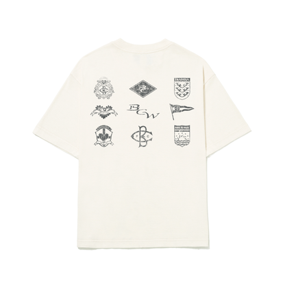 Camiseta Bandeiras Off White