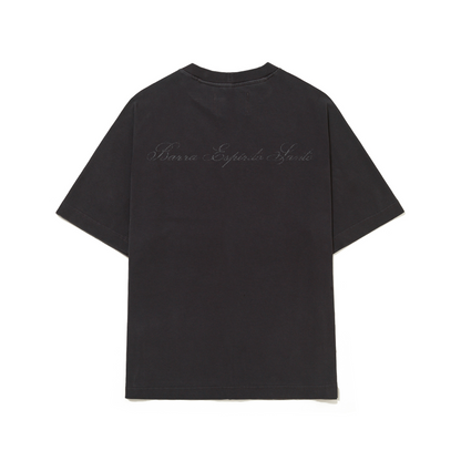 Camiseta Barra Ahlma Preta Estonada