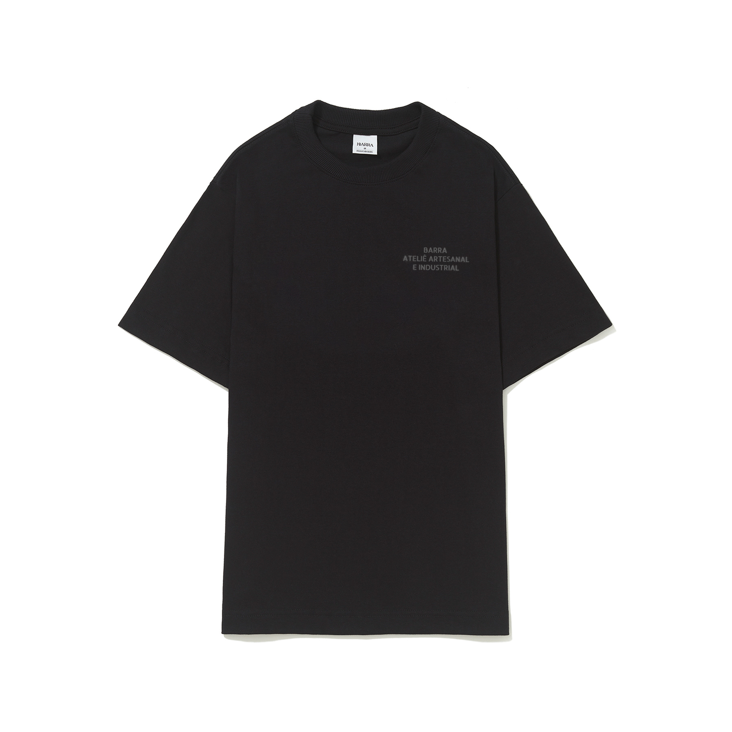 Camiseta Barra Atelie Estencil Preta