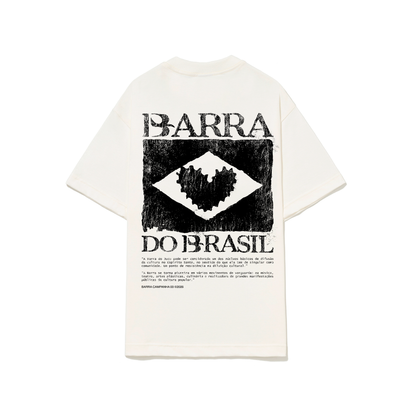 Camiseta Barra do Brasil Off White