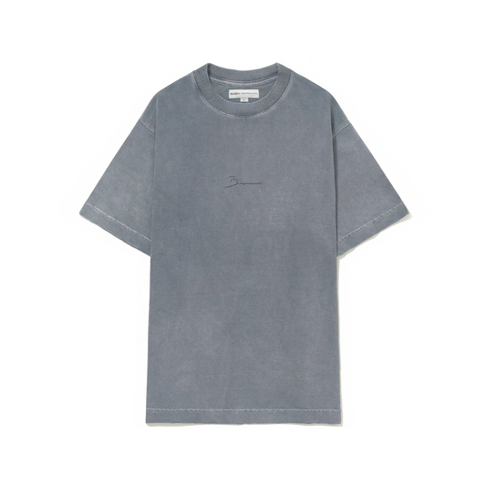 Camiseta Barra Lirica Cinza Estonada
