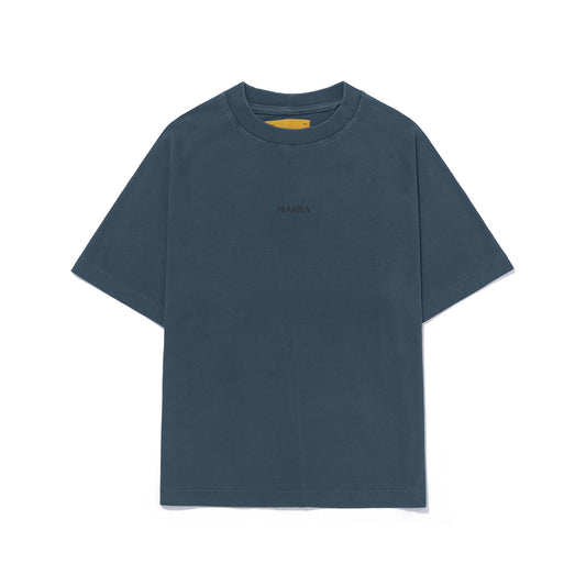 Camiseta Barra Logo Azul Estonado