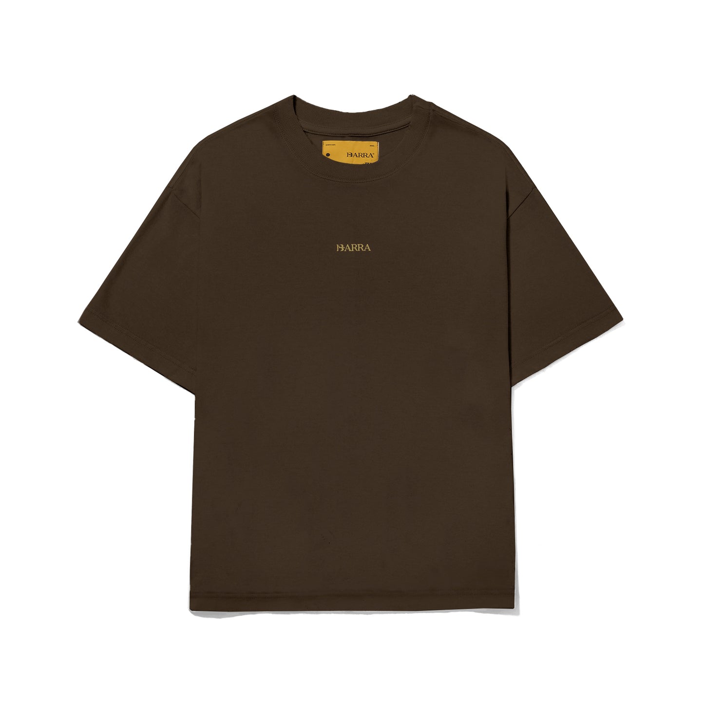 Camiseta Barra Logo Marrom