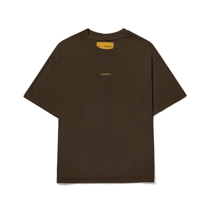 Camiseta Barra Logo Marrom