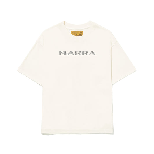 Camiseta Barra Logo Remix Off White