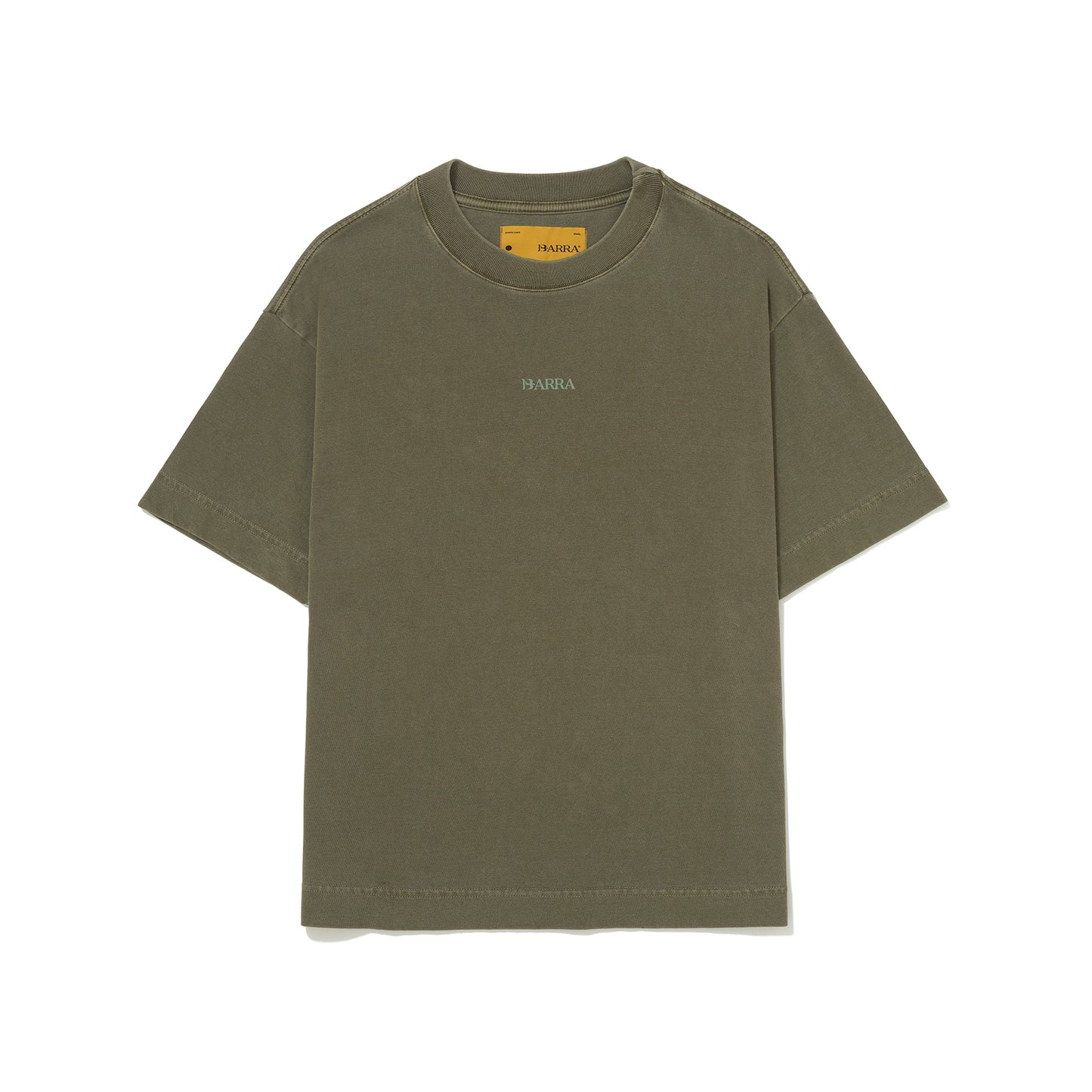 Camiseta Barra Logo Verde Estonada