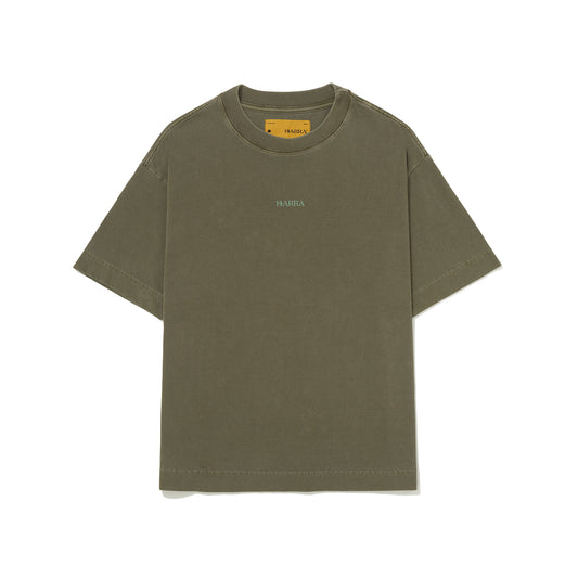 Camiseta Barra Logo Verde Estonada