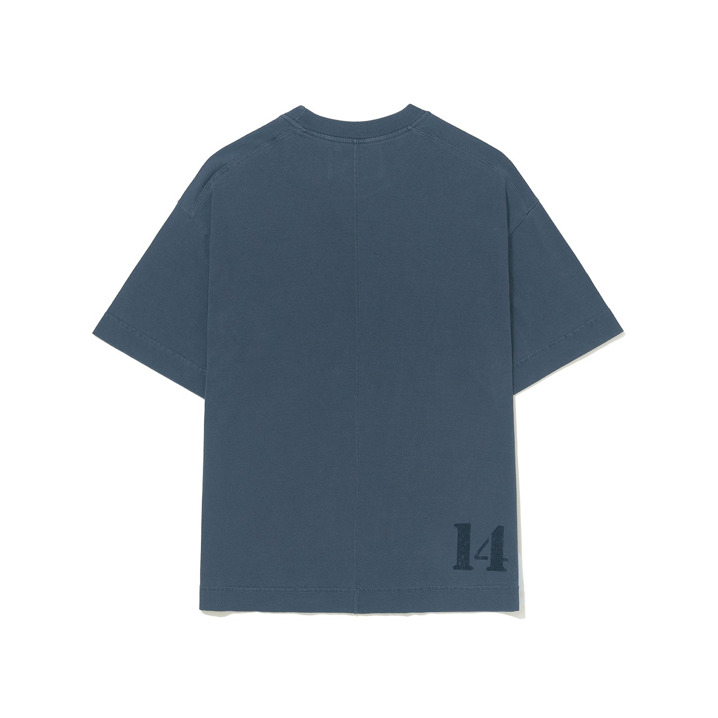 Camiseta Brasao Azul Estonada