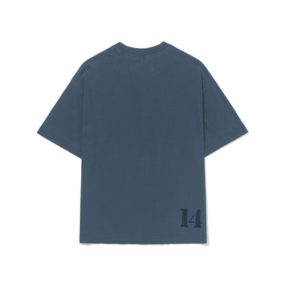 Camiseta Brasao Azul Estonada