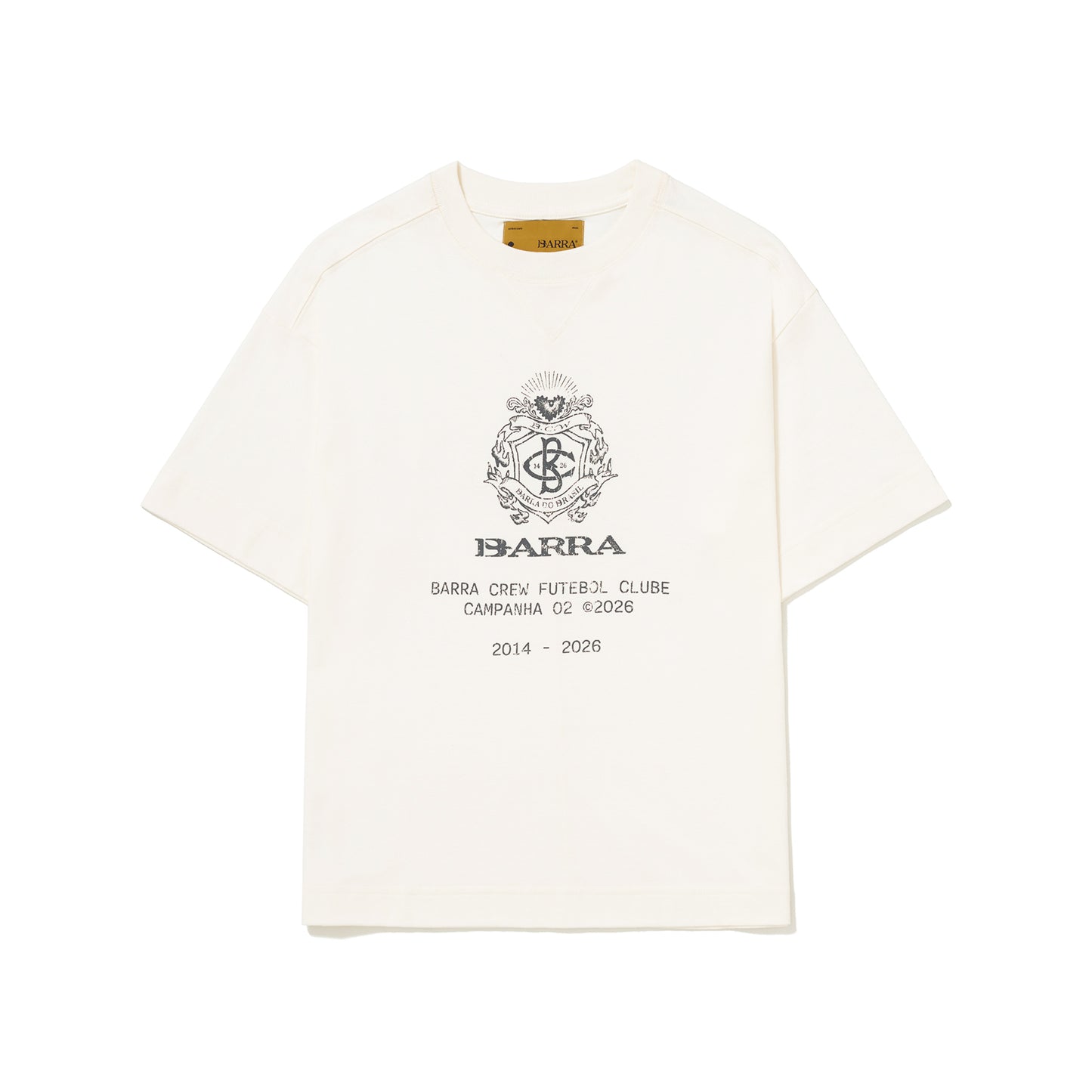 Camiseta Brasao Off White